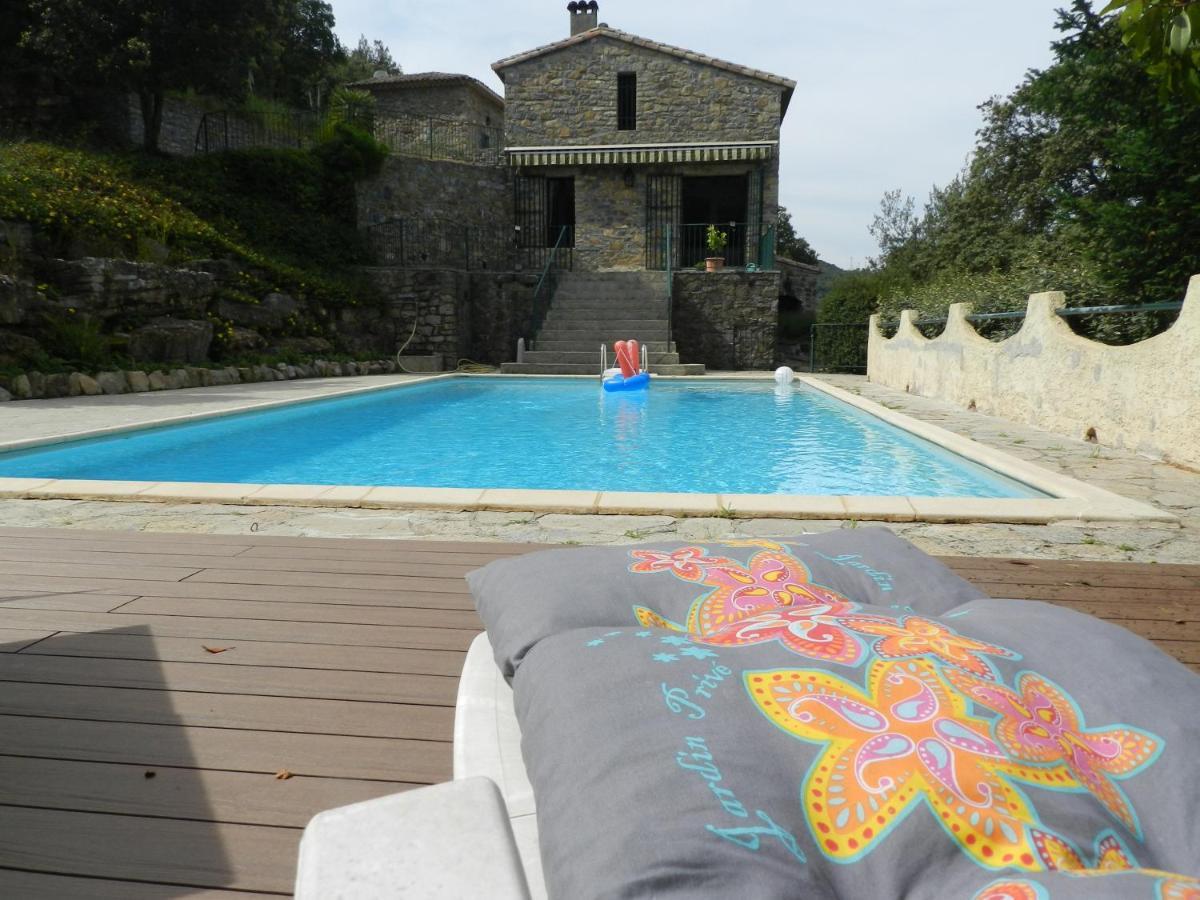 Chambre Cevennes: Piscine, Lamas, Riviere Cros  Eksteriør billede